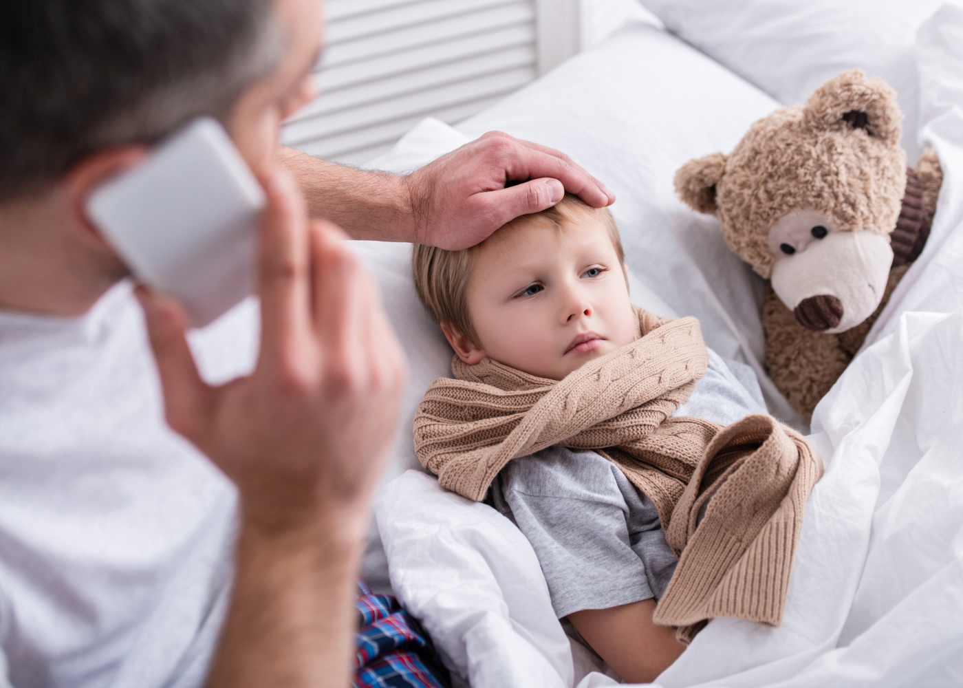 Las enfermedades más comunes en los niños menores de 5 años